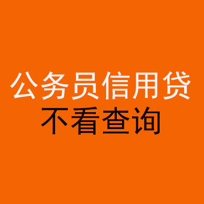 天山公务员信用贷款